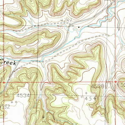 United States Geological Survey Hailstone Basin, MT (1985, 24000-Scale) digital map