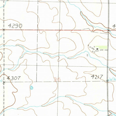 United States Geological Survey Hailstone Basin SE, MT (1985, 24000-Scale) digital map