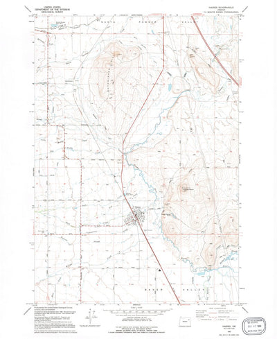 United States Geological Survey Haines, OR (1994, 24000-Scale) digital map