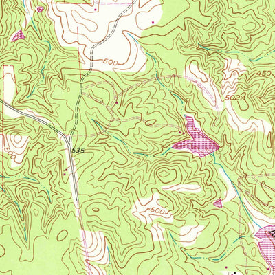 United States Geological Survey Hainesville, TX (1960, 24000-Scale) digital map