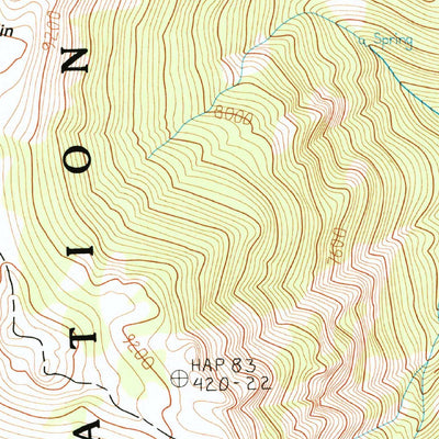 United States Geological Survey Haiwee Pass, CA (1987, 24000-Scale) digital map