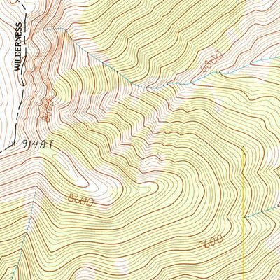 United States Geological Survey Haiwee Pass, CA (1987, 24000-Scale) digital map