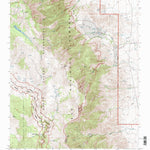 United States Geological Survey Haiwee Pass, CA (1994, 24000-Scale) digital map