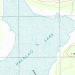 United States Geological Survey Halalii Lake, HI (1989, 24000-Scale) digital map