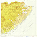 United States Geological Survey Halawa, HI (1952, 24000-Scale) digital map