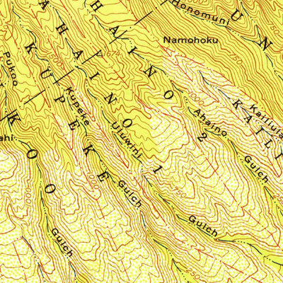 United States Geological Survey Halawa, HI (1952, 24000-Scale) digital map