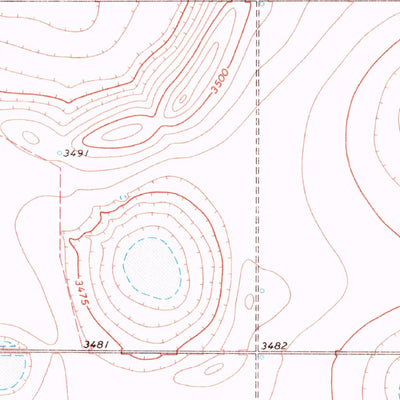 United States Geological Survey Hale Center SW, TX (1968, 24000-Scale) digital map