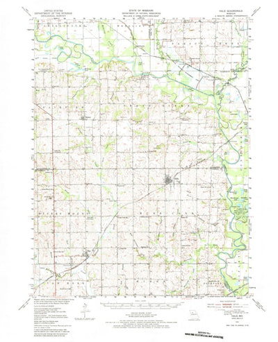 United States Geological Survey Hale, MO (1951, 62500-Scale) digital map