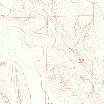 United States Geological Survey Hale Ponds, CO-KS (1971, 24000-Scale) digital map