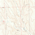 United States Geological Survey Hale Ponds, CO-KS (1971, 24000-Scale) digital map
