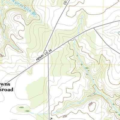 United States Geological Survey Haleburg, AL (2020, 24000-Scale) digital map