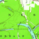 United States Geological Survey Hales Point, TN-AR (1952, 62500-Scale) digital map