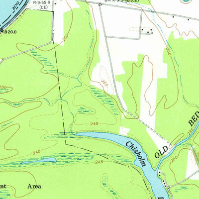 United States Geological Survey Hales Point, TN-AR (1961, 62500-Scale) digital map
