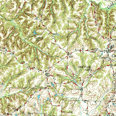 United States Geological Survey Hales Point, TN-AR (1977, 62500-Scale) digital map