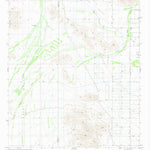 United States Geological Survey Haley Hills, AZ (1981, 24000-Scale) digital map