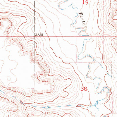 United States Geological Survey Haley, ND-SD (1968, 24000-Scale) digital map