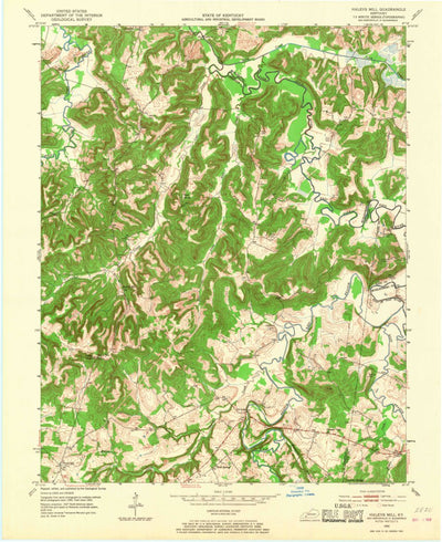 United States Geological Survey Haleys Mill, KY (1953, 24000-Scale) digital map