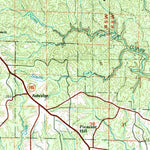 United States Geological Survey Haleyville, AL (1980, 100000-Scale) digital map