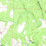 United States Geological Survey Haleyville East, AL (1958, 24000-Scale) digital map
