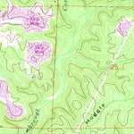 United States Geological Survey Haleyville West, AL (1958, 24000-Scale) digital map
