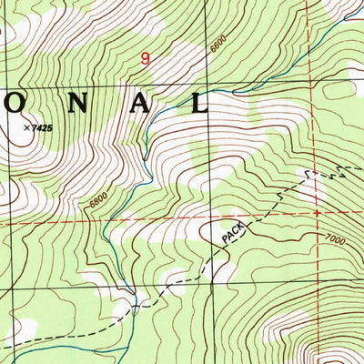 United States Geological Survey Half Dome, CA (1997, 24000-Scale) digital map