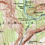 United States Geological Survey Half Dome, CA (1997, 24000-Scale) digital map