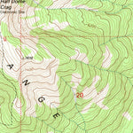 United States Geological Survey Half Dome Crag, MT (1995, 24000-Scale) digital map