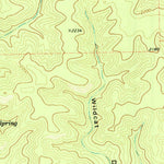United States Geological Survey Half Moon Prairie, TX (1974, 24000-Scale) digital map