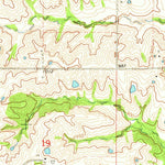 United States Geological Survey Half Rock, MO (1964, 24000-Scale) digital map