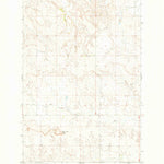 United States Geological Survey Half Timber Butte, ND (1971, 24000-Scale) digital map