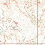 United States Geological Survey Half Timber Butte, ND (1971, 24000-Scale) digital map