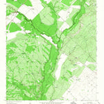 United States Geological Survey Halff Ranch, TX (1964, 24000-Scale) digital map