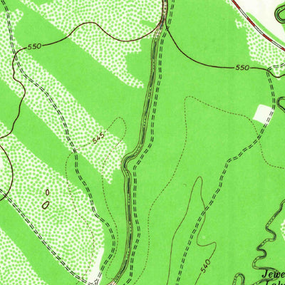 United States Geological Survey Halff Ranch, TX (1964, 24000-Scale) digital map