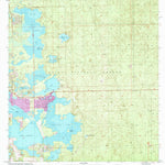 United States Geological Survey Halfmoon Lake, FL (1999, 24000-Scale) digital map