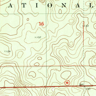 United States Geological Survey Halfmoon Lake, FL (1999, 24000-Scale) digital map