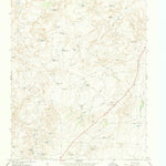 United States Geological Survey Halfway Creek, TX (1966, 24000-Scale) digital map