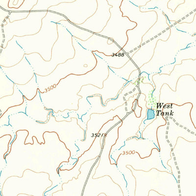 United States Geological Survey Halfway Creek, TX (1966, 24000-Scale) digital map