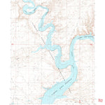 United States Geological Survey Halfway Hollow East, WY (1987, 24000-Scale) digital map