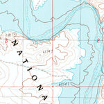 United States Geological Survey Halfway Hollow East, WY (1987, 24000-Scale) digital map