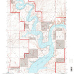 United States Geological Survey Halfway Hollow East, WY (1996, 24000-Scale) digital map