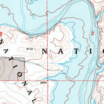 United States Geological Survey Halfway Hollow East, WY (1996, 24000-Scale) digital map