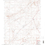 United States Geological Survey Halfway Hollow West, WY (1996, 24000-Scale) digital map