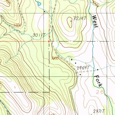 United States Geological Survey Halfway, OR (1987, 24000-Scale) digital map