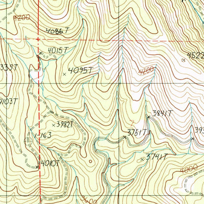 United States Geological Survey Halfway, OR (1987, 24000-Scale) digital map