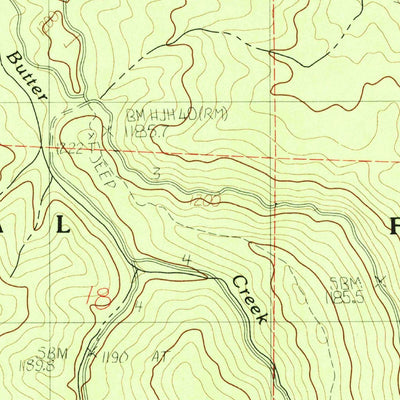 United States Geological Survey Halfway Ridge, CA (1982, 24000-Scale) digital map