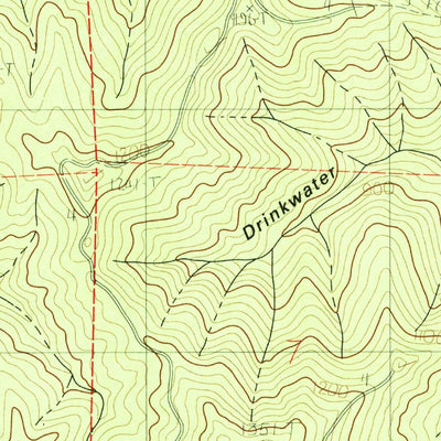 United States Geological Survey Halfway Ridge, CA (1982, 24000-Scale) digital map