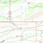 United States Geological Survey Halfway, WY (1980, 24000-Scale) digital map