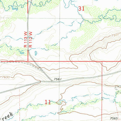 United States Geological Survey Halfway, WY (1980, 24000-Scale) digital map