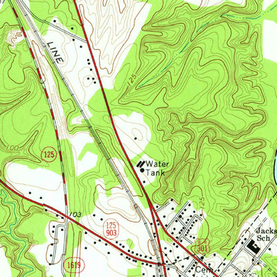 United States Geological Survey Halifax, NC (1974, 24000-Scale) digital map