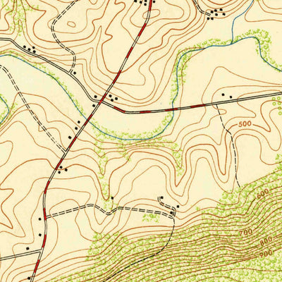 United States Geological Survey Halifax, PA (1947, 24000-Scale) digital map